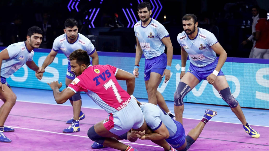 Match 52: Tamil Thalaivas vs Jaipur Pink Panthers Match 52: Tamil Thalaivas vs Jaipur Pink Panthers