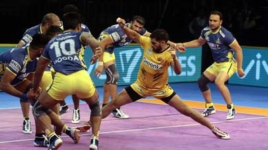 Match 6: Tamil Thalaivas vs Telugu Titans Match 6: Tamil Thalaivas vs Telugu Titans