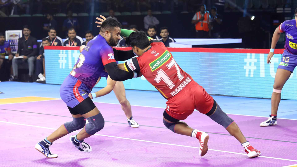 Match 56: Dabang Delhi K.C. vs Bengaluru Bulls Match 56: Dabang Delhi K.C. vs Bengaluru Bulls
