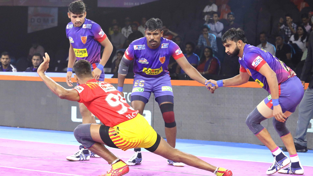 Match 20: Gujarat Fortunegiants vs Dabang Delhi K.C. Match 20: Gujarat Fortunegiants vs Dabang Delhi K.C.