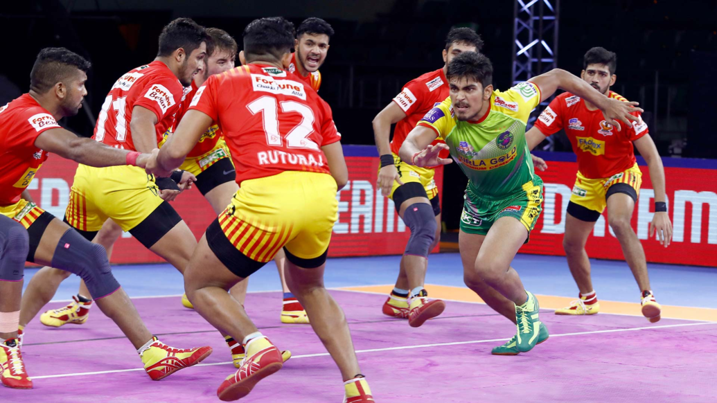 Match 54: Gujarat Fortunegiants vs Patna Pirates Match 54: Gujarat Fortunegiants vs Patna Pirates