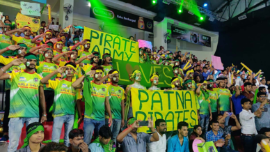 Pirate Army show their support for Patna Pirates Pirate Army show their support for Patna Pirates