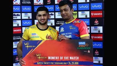 Match 51: U.P. Yoddha vs Telugu Titans Match 51: U.P. Yoddha vs Telugu Titans