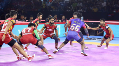 Match 56: Dabang Delhi K.C. vs Bengaluru Bulls Match 56: Dabang Delhi K.C. vs Bengaluru Bulls