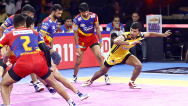 Match 129: U.P. Yoddha vs Telugu Titans Match 129: U.P. Yoddha vs Telugu Titans