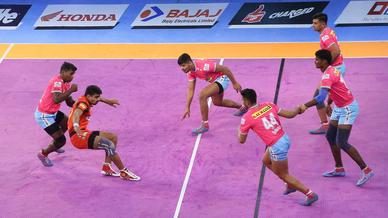 Match 131 - Jaipur Pink Panthers vs Bengaluru Bulls Match 131 - Jaipur Pink Panthers vs Bengaluru Bulls