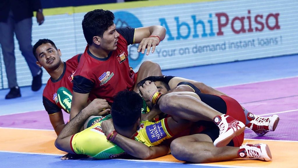 Bengaluru Bulls’ defence managed five Super Tackles against Patna Pirates