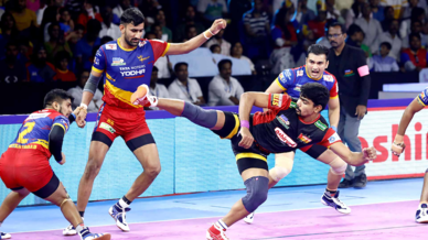 Match 132: U.P. Yoddha vs Bengaluru Bulls Match 132: U.P. Yoddha vs Bengaluru Bulls