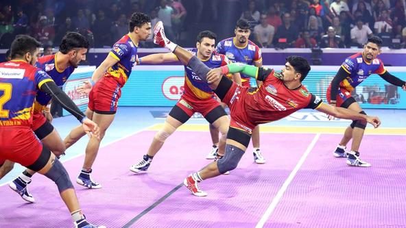 Bengaluru Bulls sneak past U.P. Yoddha in tiebreaker after Pawan’s heroics