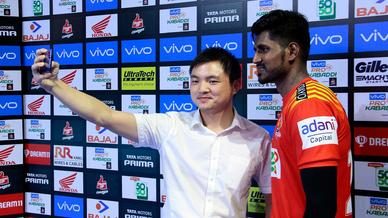 Match-100 Telugu Titans vs Gujarat Fortunegiants Match-100 Telugu Titans vs Gujarat Fortunegiants