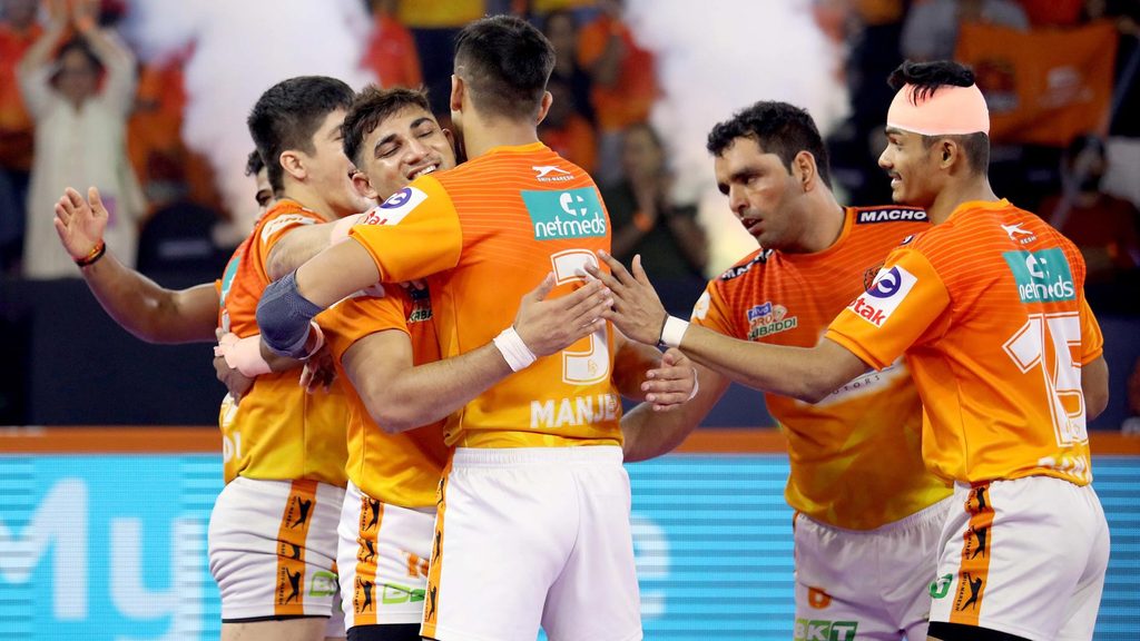 Nitin Tomar returned from injury and scored a Super 10 for Puneri Paltan in their win against Gujarat Fortunegiants.