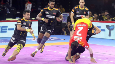 Match 37: Gujarat Fortunegiants vs Telugu Titans Match 37: Gujarat Fortunegiants vs Telugu Titans