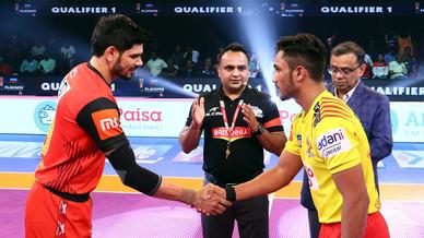 Qualifier 1 - Gujarat Fortunegiants vs Bengaluru Bulls Qualifier 1 - Gujarat Fortunegiants vs Bengaluru Bulls