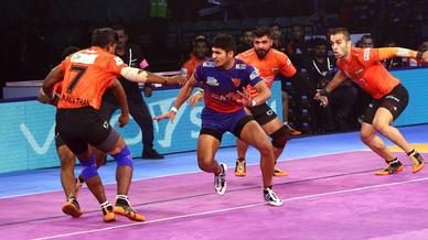Match 91: Dabang Delhi K.C. vs U Mumba Match 91: Dabang Delhi K.C. vs U Mumba