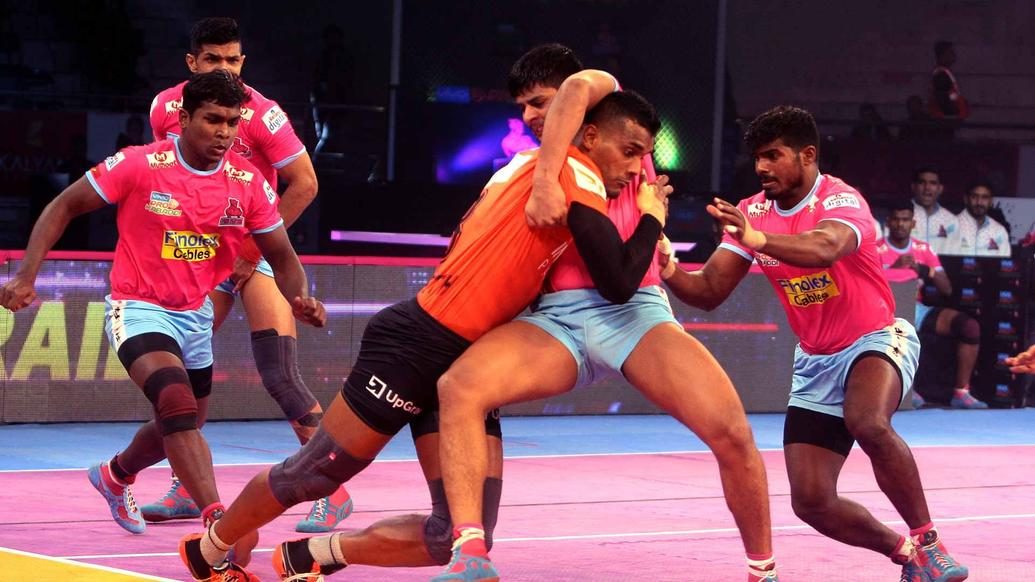 Match 114: Jaipur Pink Panthers vs U Mumba Match 114: Jaipur Pink Panthers vs U Mumba