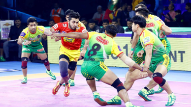 Match 123: Gujarat Fortunegiants vs Patna Pirates Match 123: Gujarat Fortunegiants vs Patna Pirates