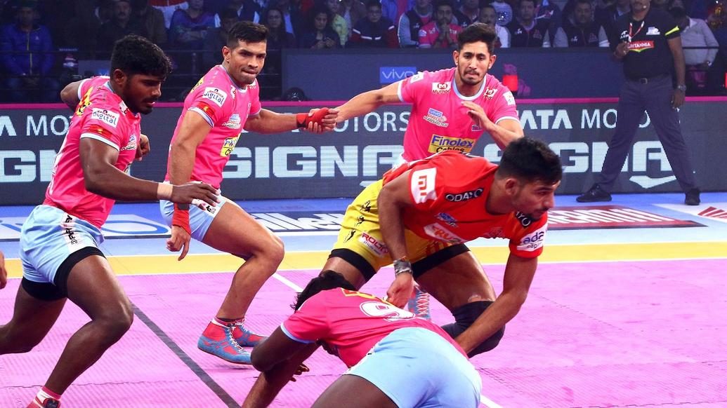 Match 116: Jaipur Pink Panthers vs Gujarat Fortunegiants Match 116: Jaipur Pink Panthers vs Gujarat Fortunegiants
