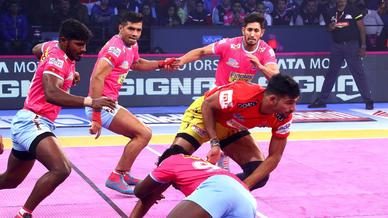 Match 116: Jaipur Pink Panthers vs Gujarat Fortunegiants Match 116: Jaipur Pink Panthers vs Gujarat Fortunegiants