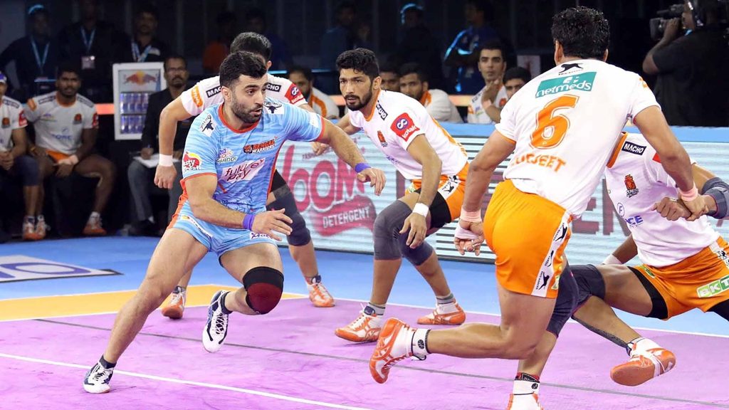 Mohammad Nabibakhsh’s late Super Raid proved to be decisive for Bengal Warriors.