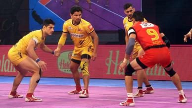 Match 117: Bengaluru Bulls vs Telugu Titans Match 117: Bengaluru Bulls vs Telugu Titans