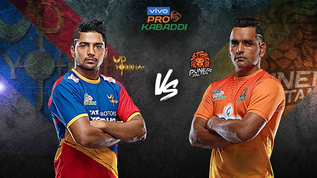 U.P. Yoddha face Puneri Paltan in match 125 of vivo Pro Kabaddi Season 7