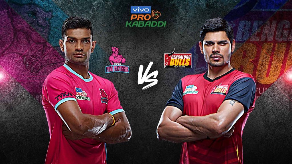Jaipur Pink Panthers will battle Bengaluru Bulls in Match 58 of vivo Pro Kabaddi Season 7.