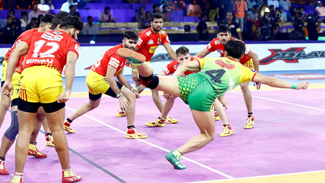 Match 123: Gujarat Fortunegiants vs Patna Pirates Match 123: Gujarat Fortunegiants vs Patna Pirates