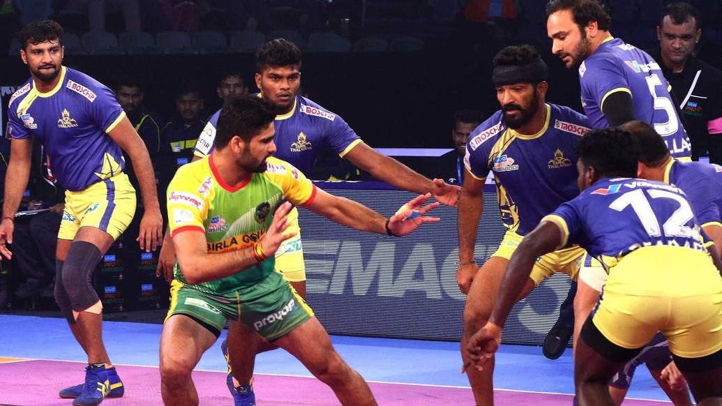 Match 90: Tamil Thalaivas vs Patna Pirates Match 90: Tamil Thalaivas vs Patna Pirates