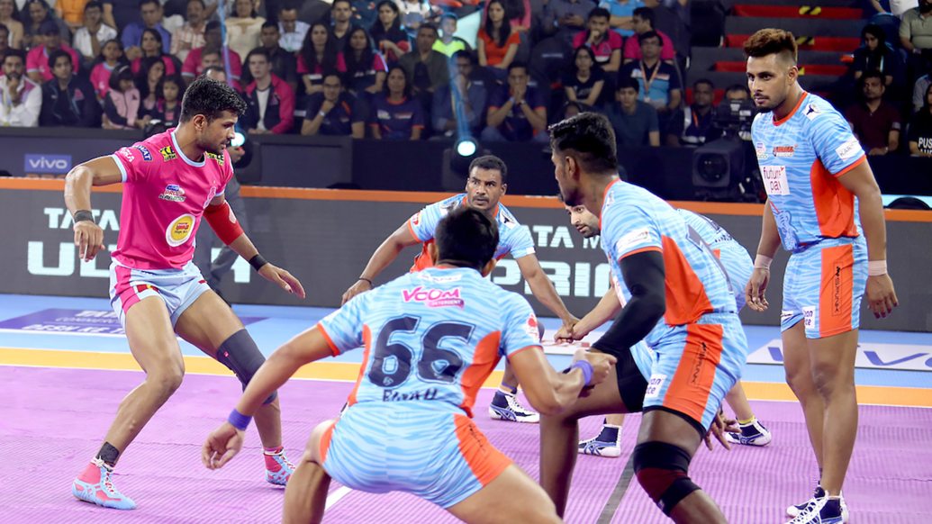 Match 13: Jaipur Pink Panthers vs Bengal Warriors Match 13: Jaipur Pink Panthers vs Bengal Warriors