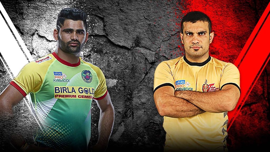 Raider Pardeep Narwal will be up against Right Corner Abozar Mohajermighani