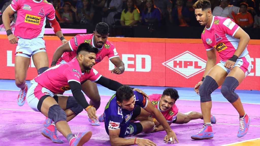 Amit Hooda and Sandeep Dhull formed a good combination for Jaipur Pink Panthers in vivo Pro Kabaddi.