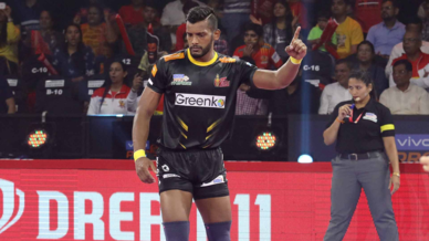 Match 37: Gujarat Fortunegiants vs Telugu Titans Match 37: Gujarat Fortunegiants vs Telugu Titans