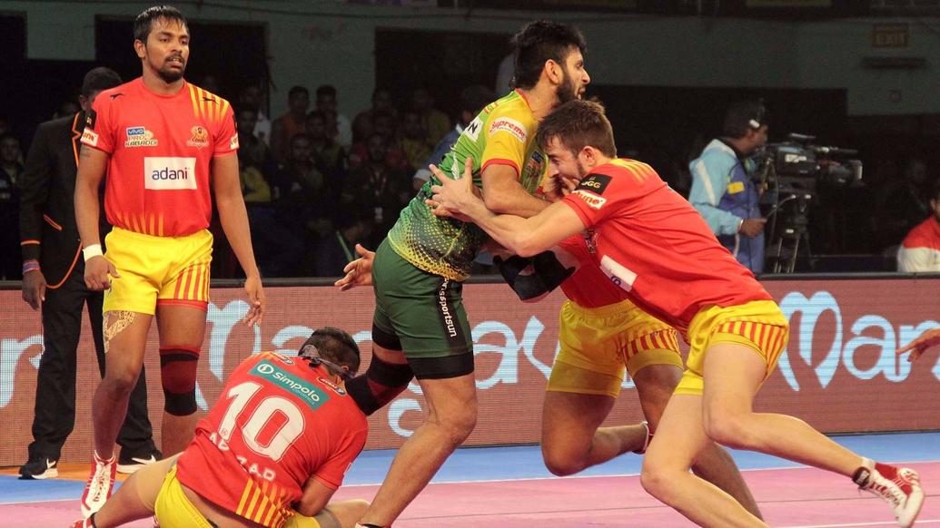 Gujarat pip Patna in thrilling encounter Gujarat pip Patna in thrilling encounter