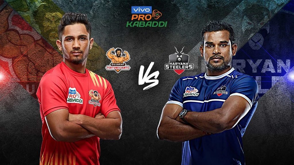 in Match of vivo Pro Kabaddi Season 7.