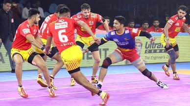 Match 82: U.P. Yoddha vs Gujarat Fortunegiants Match 82: U.P. Yoddha vs Gujarat Fortunegiants