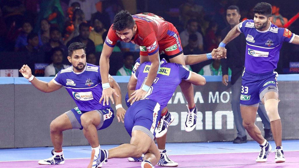 Naveen Kumar continued to add to his vivo Pro Kabaddi Season 7 Super 10 tally.