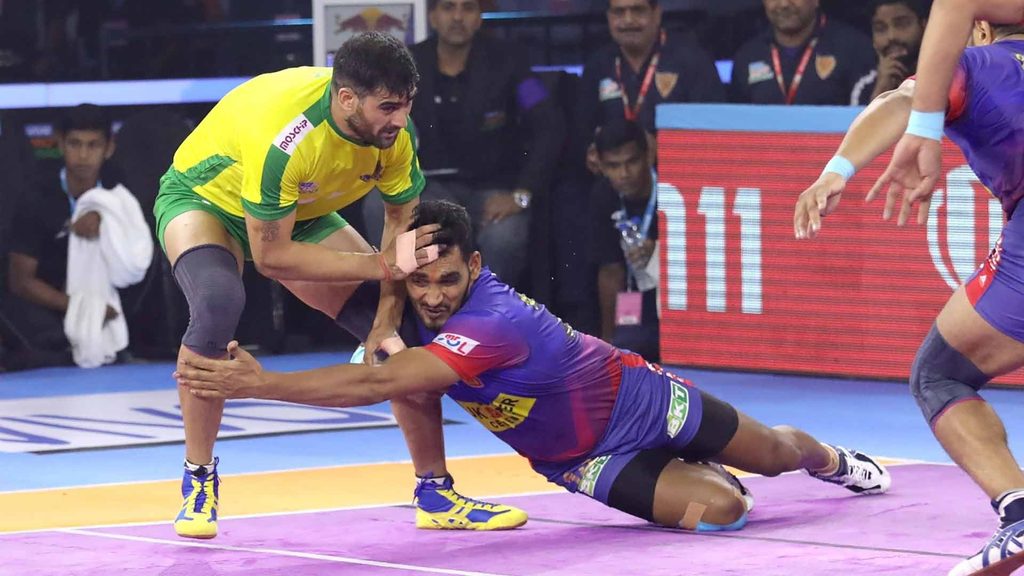 Ravinder Pahal became the second man to score 300 tackle points in vivo Pro Kabaddi.