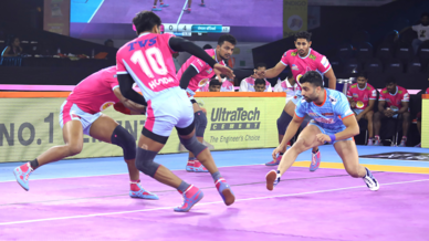 Match 13: Jaipur Pink Panthers vs Bengal Warriors Match 13: Jaipur Pink Panthers vs Bengal Warriors