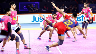 Match 93: Jaipur Pink Panthers vs U.P. Yoddha Match 93: Jaipur Pink Panthers vs U.P. Yoddha