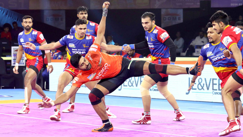 Match 19: U Mumba vs U.P. Yoddha Match 19: U Mumba vs U.P. Yoddha
