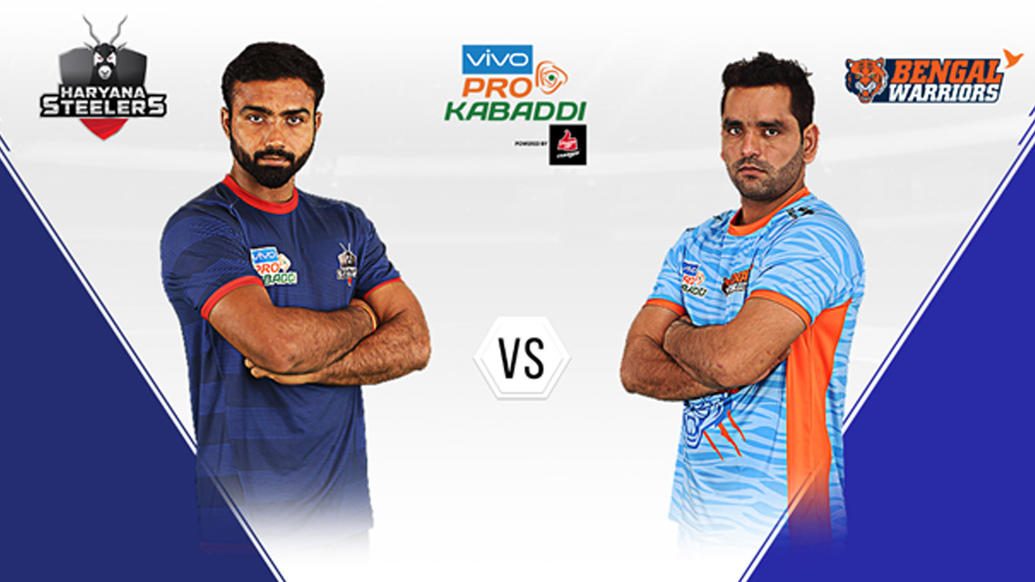 Haryana Steelers face tough challenge against in-form Bengal Warriors Haryana Steelers face tough challenge against in-form Bengal Warriors