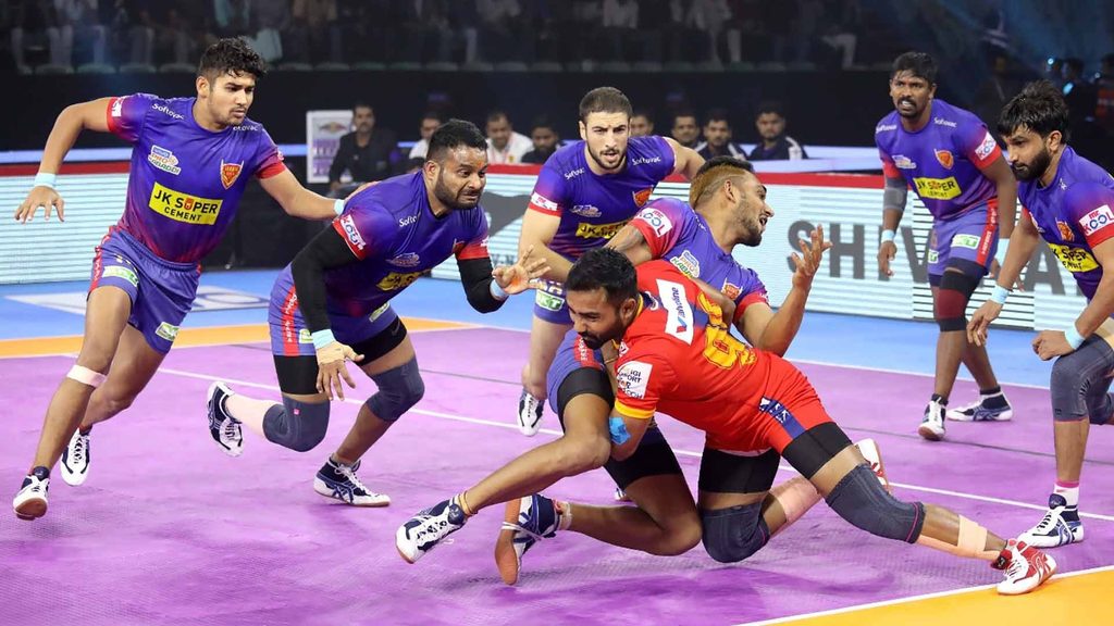 Dabang Delhi K.C. made it two wins from as many games at home after beating U.P. Yoddha.