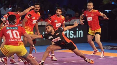 Match 23: Gujarat Fortunegiants vs U Mumba Match 23: Gujarat Fortunegiants vs U Mumba