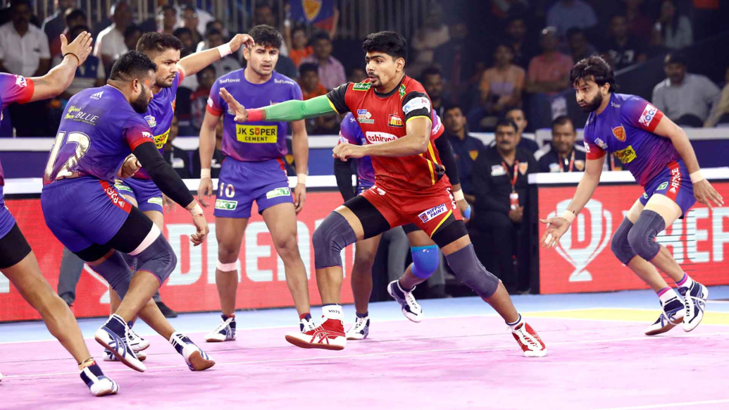 Semi-Final 1: Dabang Delhi K.C. vs Bengaluru Bulls Semi-Final 1: Dabang Delhi K.C. vs Bengaluru Bulls
