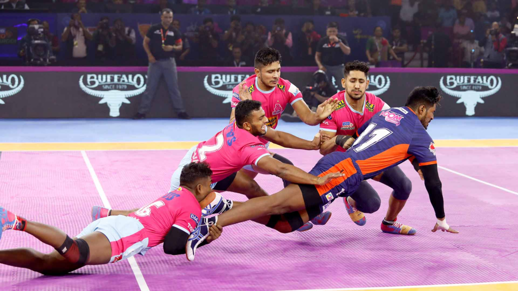 Match 103: Jaipur Pink Panthers vs Bengal Warriors Match 103: Jaipur Pink Panthers vs Bengal Warriors