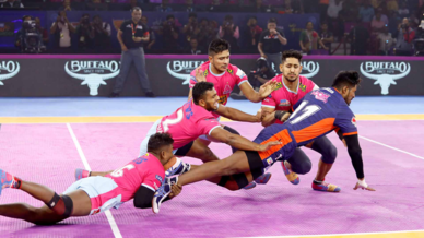 Match 103: Jaipur Pink Panthers vs Bengal Warriors Match 103: Jaipur Pink Panthers vs Bengal Warriors