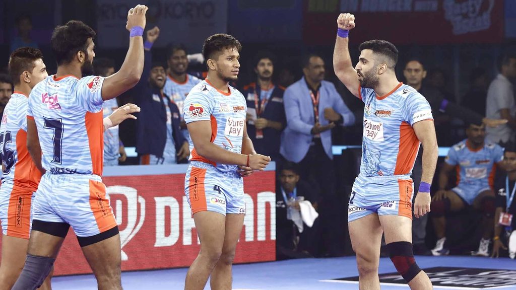 Bengal Warriors scored 18 points out of a possible 20 during their home leg in Kolkata.