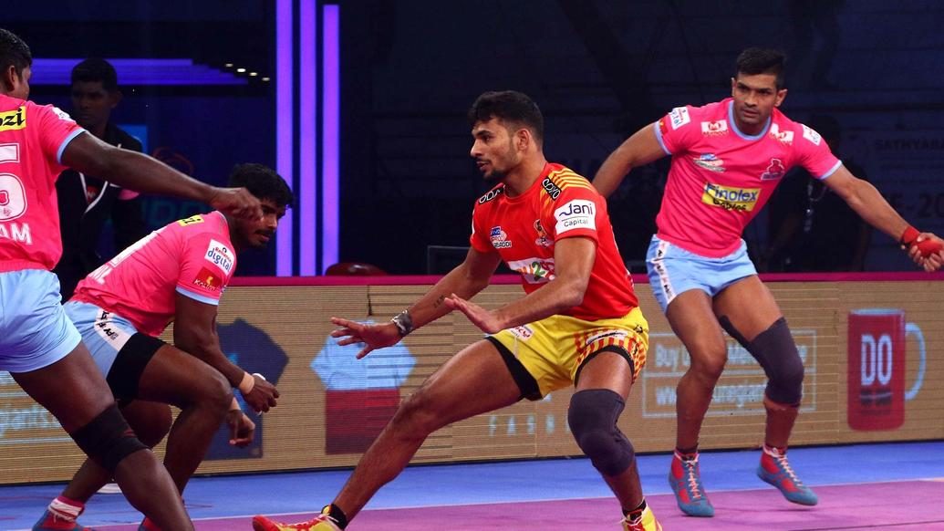 Match 116: Jaipur Pink Panthers vs Gujarat Fortunegiants Match 116: Jaipur Pink Panthers vs Gujarat Fortunegiants