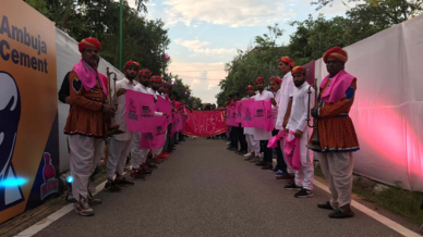 Panthers Pack show their support for Jaipur Pink Panthers Panthers Pack show their support for Jaipur Pink Panthers