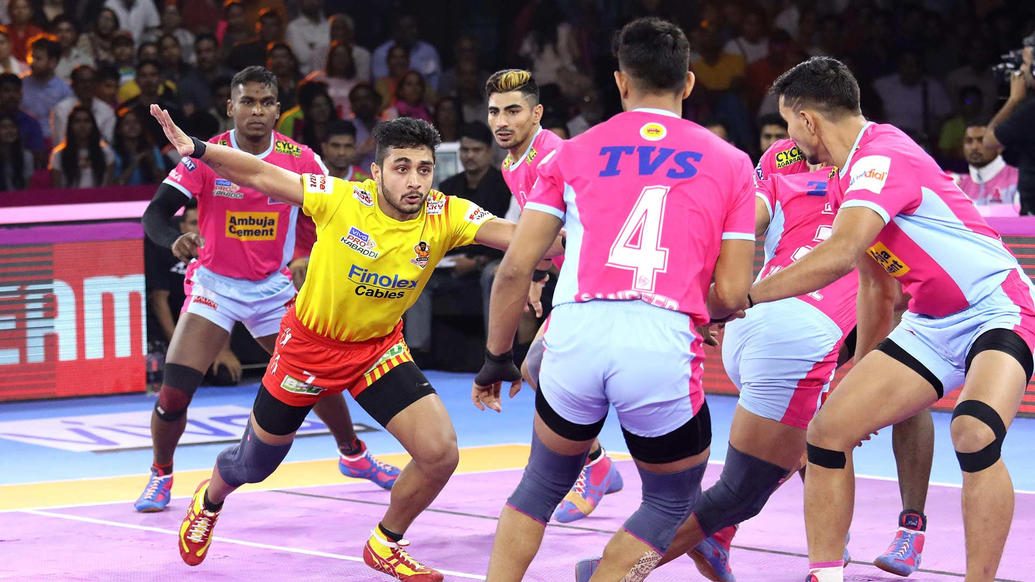 Match 100: Jaipur Pink Panthers vs Gujarat Fortunegiants Match 100: Jaipur Pink Panthers vs Gujarat Fortunegiants